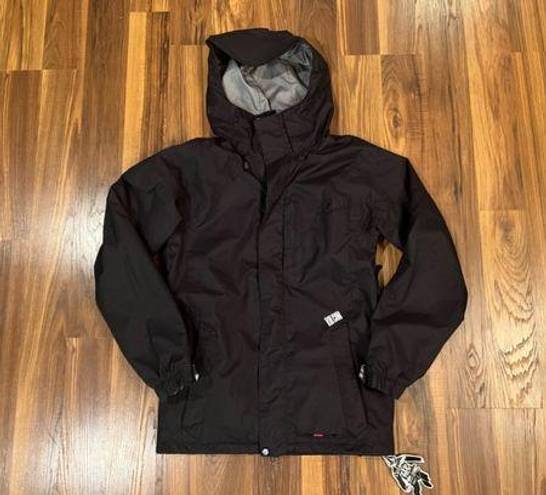 Volcom Womens Ski Snowboard Hooded Jacket Black Outer Shell Size XS NEW WITH TAG