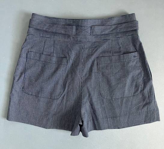 Marc by Marc Jacobs NWT  Jamie Stripe Indigo High Waist Shorts