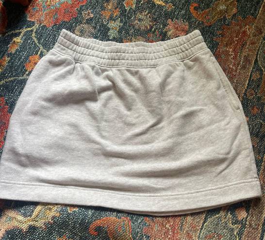 Aerie Fleece Mini Skirt