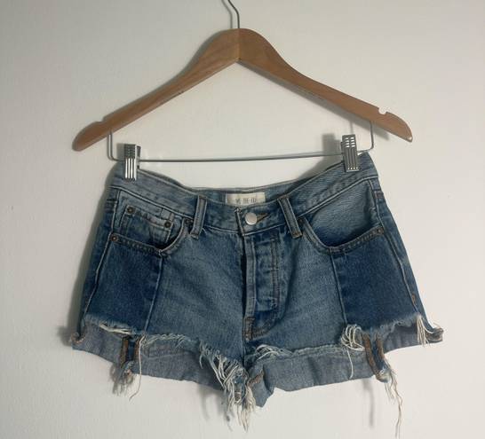 Free People jean shorts