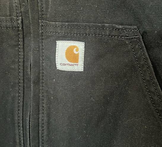 Carhartt  Women's Bomber Jacket XXL model # OJ2524-W NWT  Black Canvas Sz Small