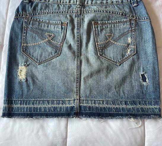 DKNY  JEANS Denim mini skirt