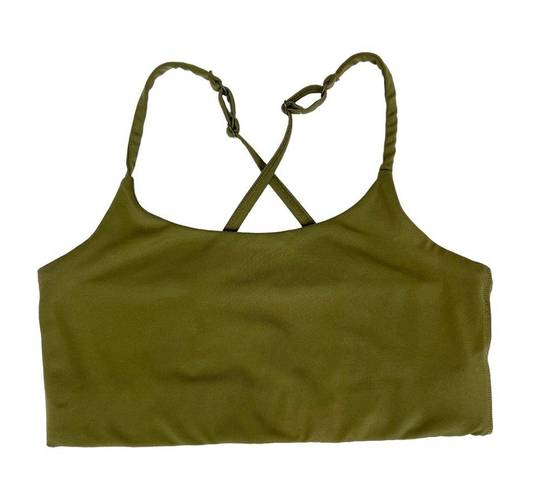 Girlfriend Collective  Float Juliet Bra in Fern Green Size Small