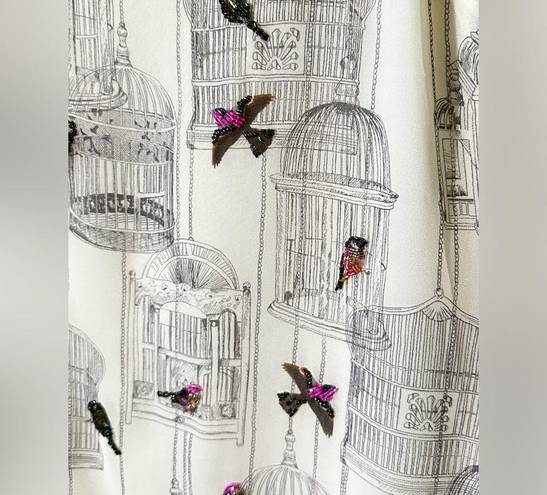  Le Birdcage Long Sleeve Beaded Shift Dress Ted Baker London