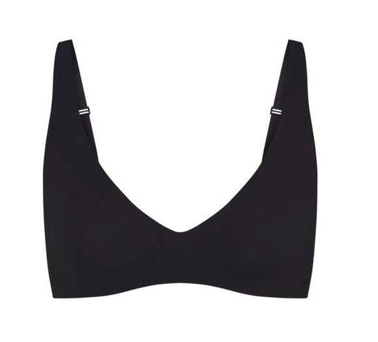 SKIMS NWT  Naked Plunge Bra Onyx Size L