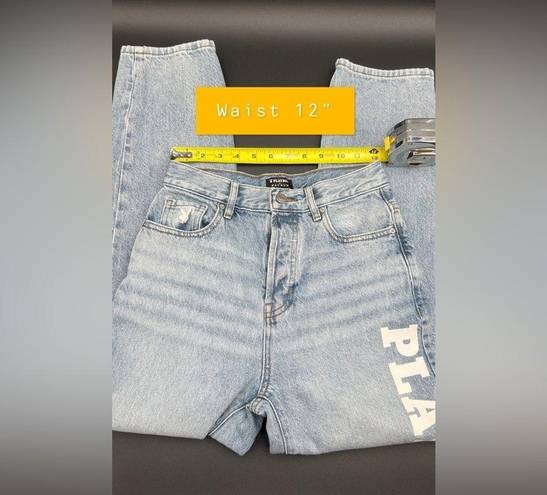 Playboy x Pacsun Mom Jean Collaboration Button Fly 25” Jeans‌‌‍‍‍‍‍‍‍‍