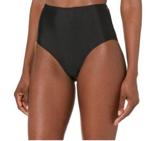 Catalina Women's  Black High-Waisted Bikini Bottom Swimsuit Size Small NWT #0760