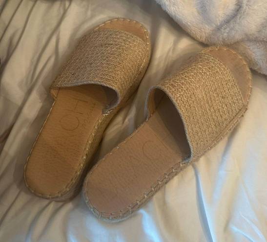 Tan sandals Size 8.5