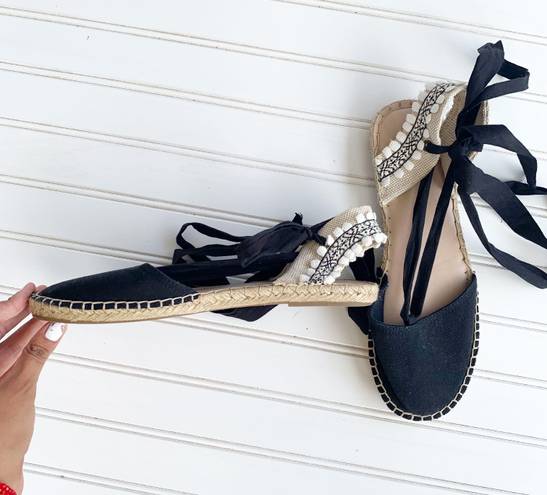 mix no. 6 Black Espadrilles Sandals