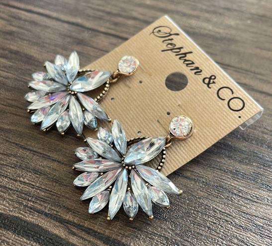 Krass&co Stephan &  Rhinestone earrings