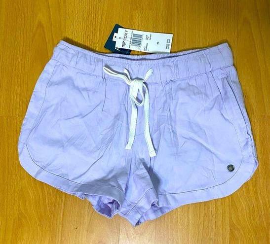 Roxy  XS New Impossible Love Purple Athletic Shorts