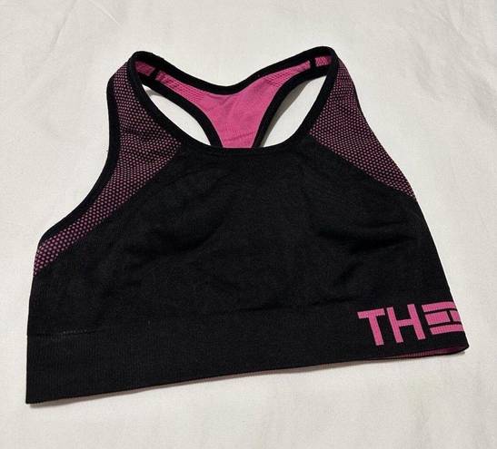 Tommy Hilfiger  Reversible Sports Bra Sz Extra Small XS Pink / Black