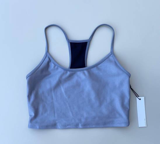 Koral Activewear Leah Infinity sports bra crop top in heather grey size S small