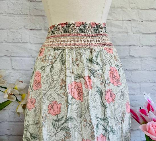 Boutique Floral Hi-Low Skirt