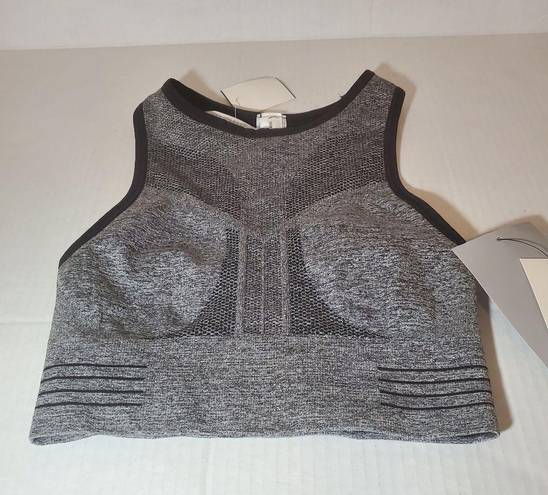 DKNY  Sports Bra Extra Small Grey Black Reversible Racer