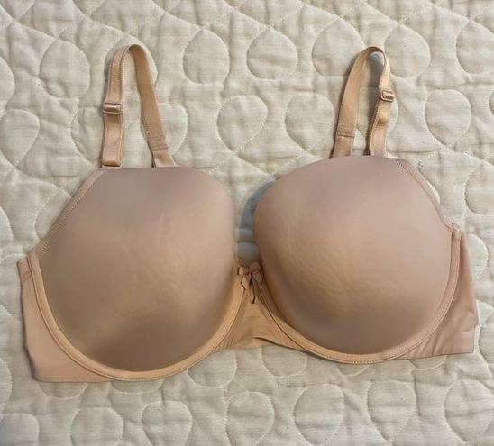 Torrid  Nude lined bra with triple clasp, 40DD