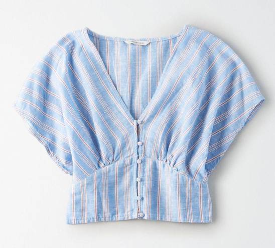 American Eagle Stripped Blouse