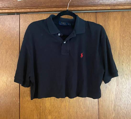 Polo Ralph Lauren Cropped Black