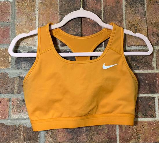 Nike Yellow  Sports Bra