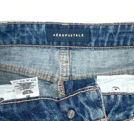 Aeropostale  Medium Wash Denim Mini Skirt