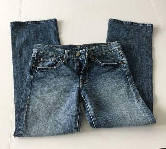 7 For All Mankind  Relaxed Cropped Jeans‎ Size 0 Denim Pants