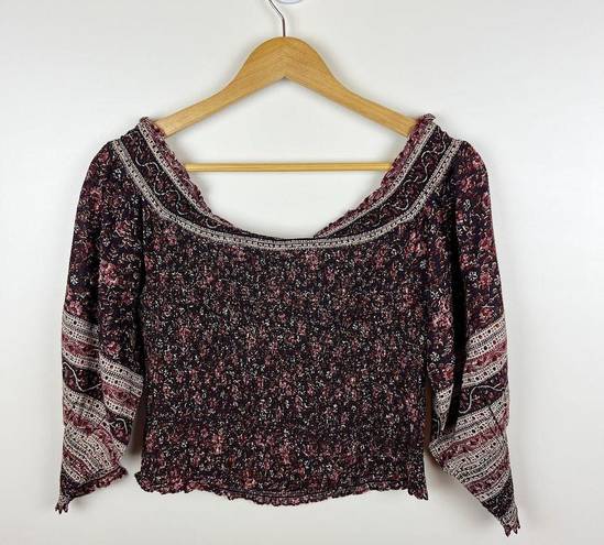 Veronica Beard NWT  Rosalinda Top in‎ Dark Plum Multi