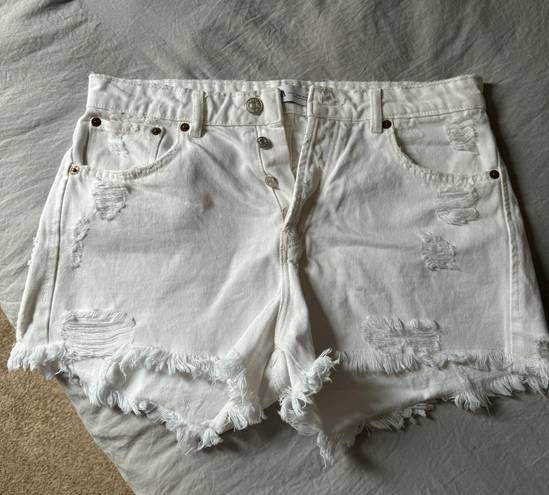 ZARA White Shorts