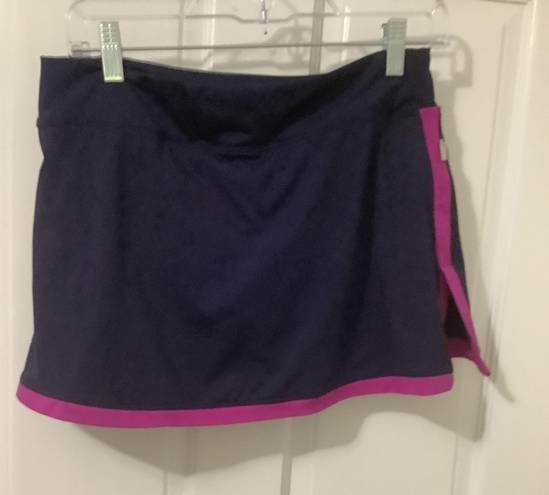 Nike Pink and blue  dri fit skort size medium