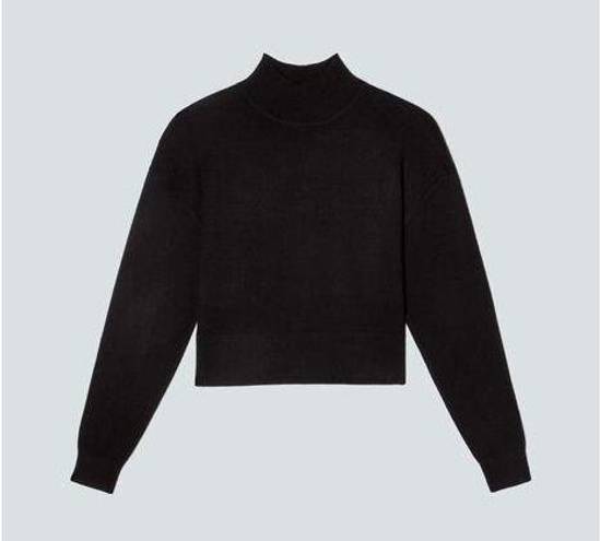 Everlane  The Luxe Merino Turtleneck in Black M