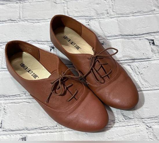 Lower East Side  Oxford in Cognac Tan