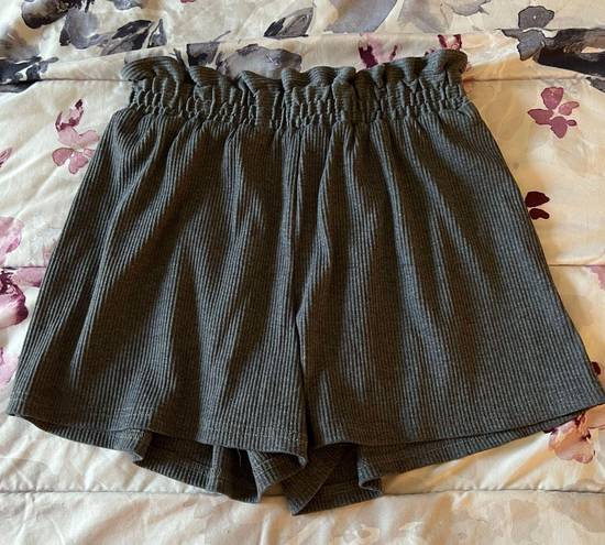 One shoulder matching set Gray Size M