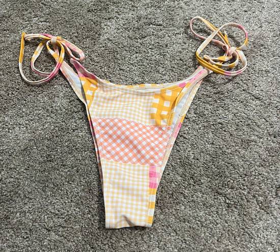 Amazon Pink and Orange Bathing Suit Bottom Never Worn