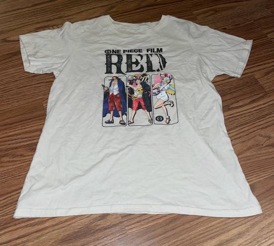 One Piece Red T Shirt