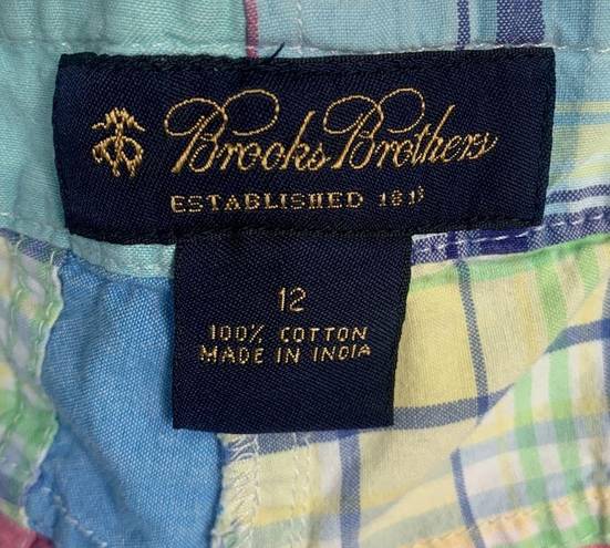 Brooks Brothers  Women’s 346 Patchwork Cotton Pants Size 12