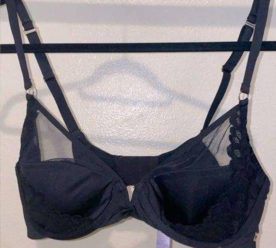 NWOT Rihanna Savage X Fenty Black Bra 38DD Size undefined