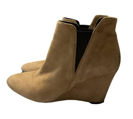 Via Spiga  booties Kenzie wedge heel size 9