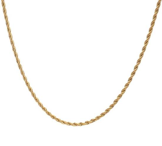 Harper NWT Hey  Waterproof Easy necklace 17” rope chain