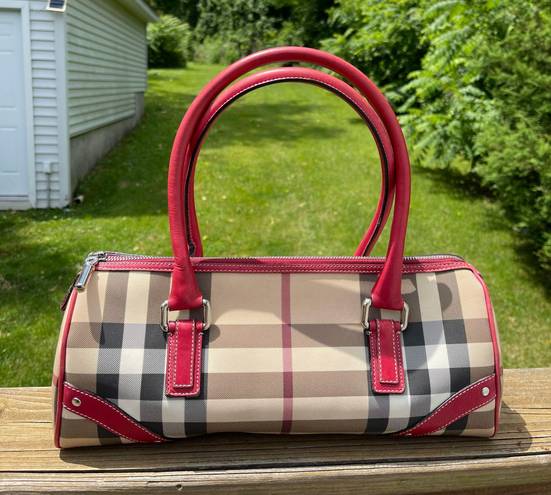 Burberry Leather Baguette Bag