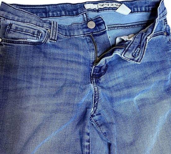 DKNY  Jeans Blue Denim Straight Leg Mid Rise Stretch 4 x 30 Pants