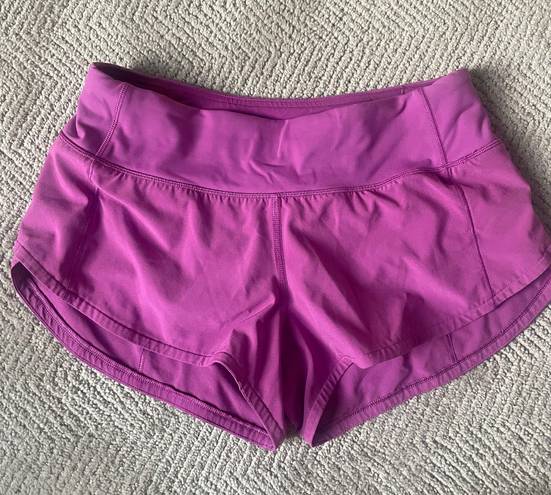 Lululemon Speed Up Low-Rise Shorts 2.5”