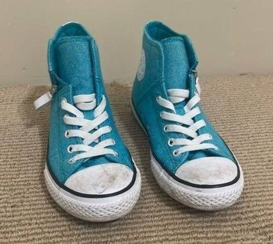 Converse Blue  All Star High Top Zip and String Closure Sneaker Shoes