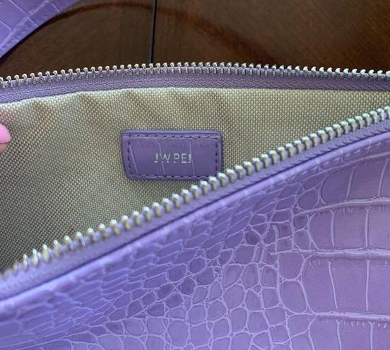 JW Pei purple baguette bag