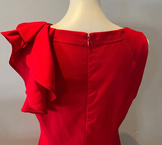 Marvin Richards Red Sheath Dress