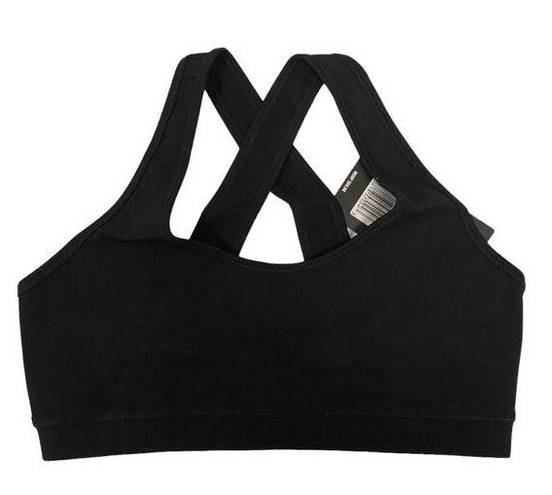 infinity Fourlaps Women's Size Medium  Running Support Sports Bra Black NWT