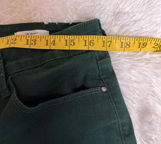 Skinny Girl  Hunter Green Jeans Sz32/14