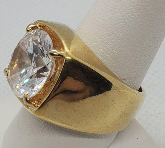 Krass&co Aurora Jewelry  18 Karat GE Cubic Zirconia Ring