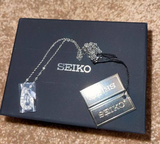 Seiko  watch and necklace NWT set