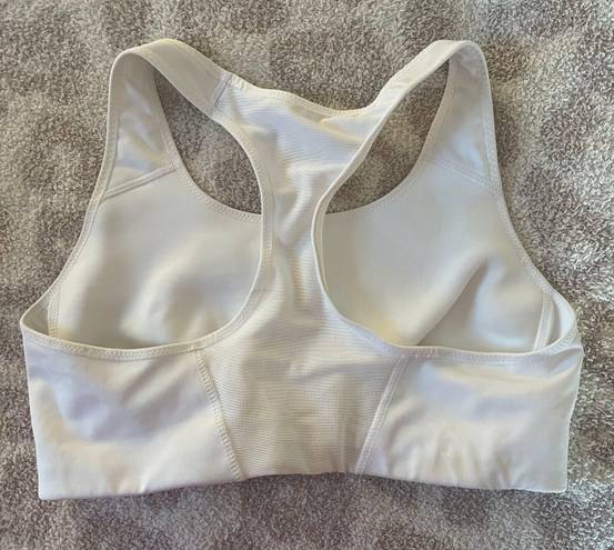 Nike White  Sports Bra