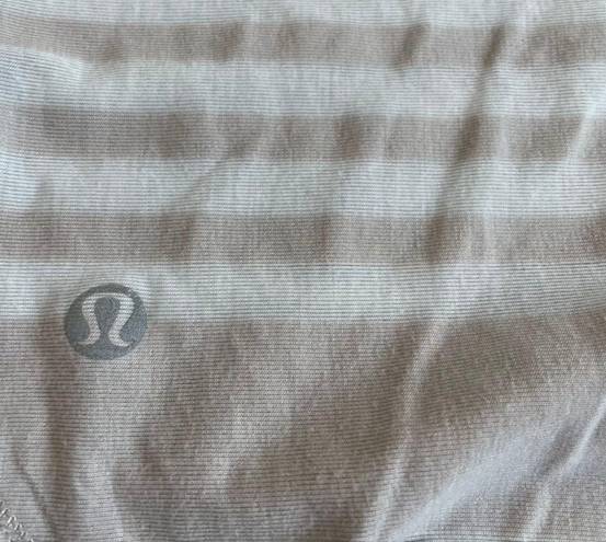 Lululemon  Striped Top- sz. 4 EUC