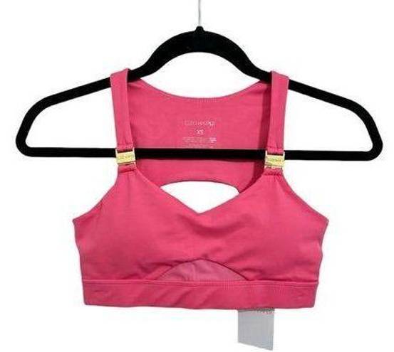 Harper NEW Cleo  Sports Bra Size XS Womens Vashti Bralet Pink With Pads Running